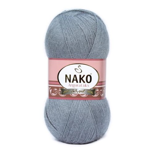 Nako Angora Luks - 3468 - ciemny szary
