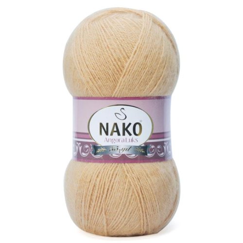 Nako Angora Luks - 6944 - jasny karmel
