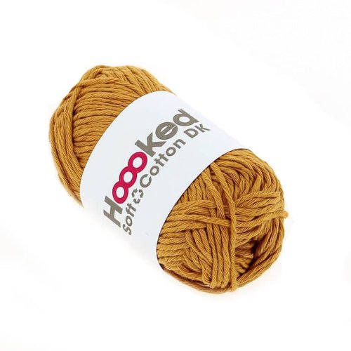 Hoooked Soft Cotton Dk - Sienna Ocre