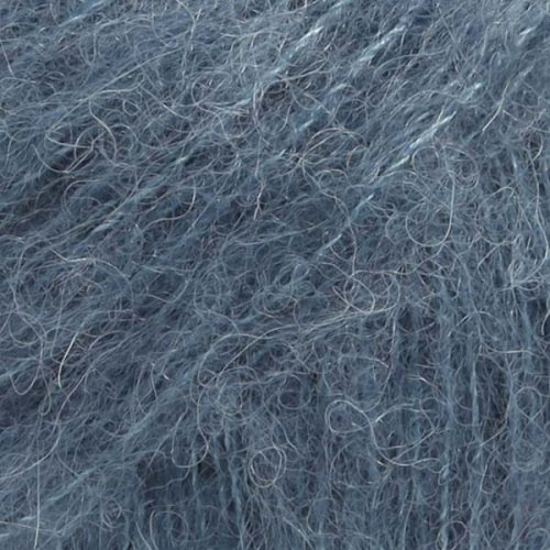 Drops Brushed Alpaca Silk - stalowy niebieski - 25