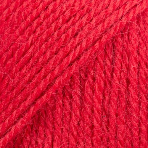Drops Alpaca - czerwony - 3620