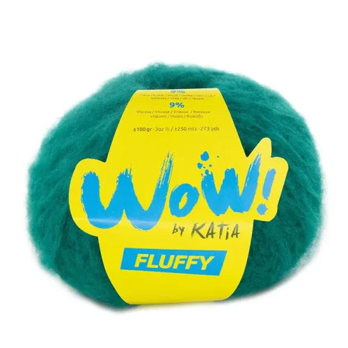 Katia Wow Fluffy 97 szmaragd