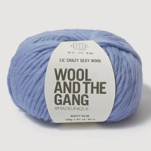 Lil Crazy Sexy Wool Dusty Blue - Wool And The Gang