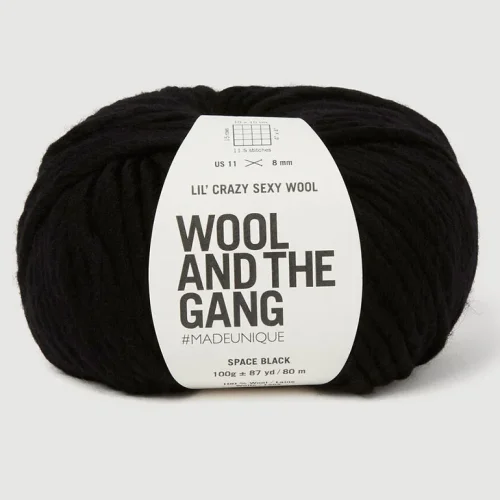 Lil Crazy Sexy Wool Space Black - Wool And The Gang