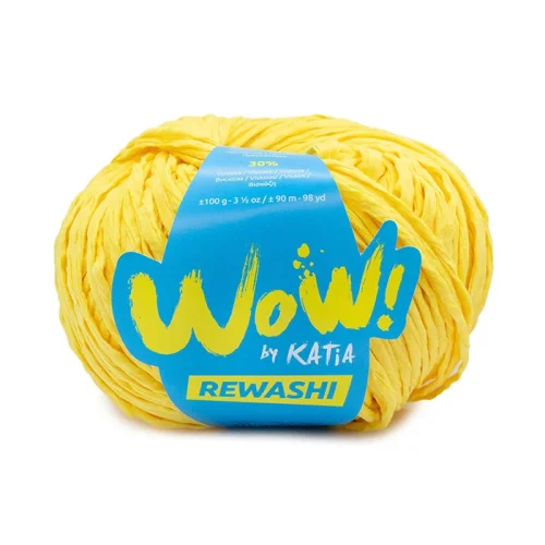 Katia WOW Rewashi - 64 - żółty