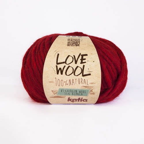 Katia Love Wool - czerwony - 115