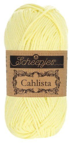 Scheepjes Cahlista - 100 - Lemon Chiffon - 50g