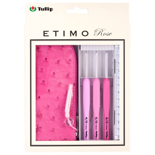Zestaw szydełek - Tulip ETIMO Rose