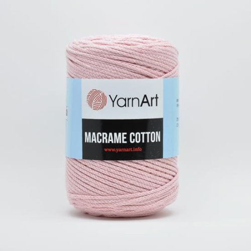 YarnArt Macrame Cotton - 762 - jasny róż