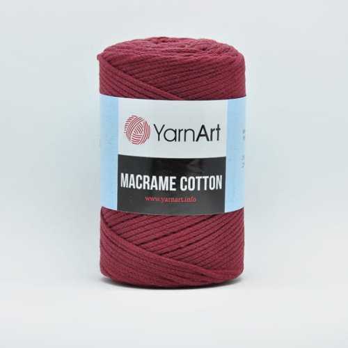 YarnArt Macrame Cotton - 781 - bordowy