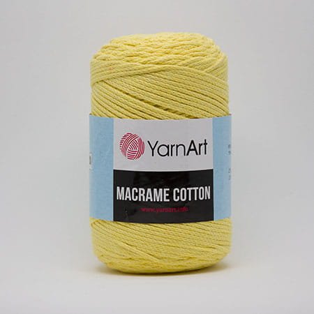 YarnArt Macrame Cotton - 754 - żółty