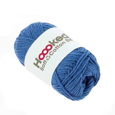 Hoooked Soft Cotton Dk - Mexico Sky