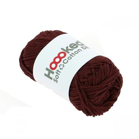 Hoooked Soft Cotton Dk - Bordeaux Red
