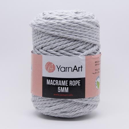 YarnArt Macrame Rope 756 - jasno szary