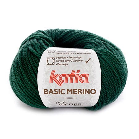 Katia Basic Merino - ciemny zielony - 15