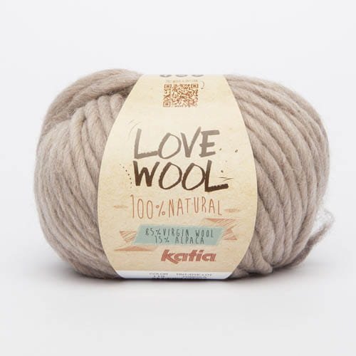 Katia Love Wool - beż - 119