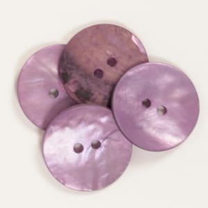 Drops - guzik okrągły fioletowy - 20mm