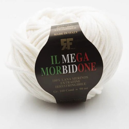 Rial Filati Mega Morbidone - 1 - biały