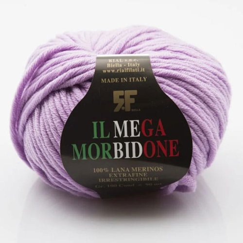 Rial Filati Mega Morbidone - 155 - lila róż