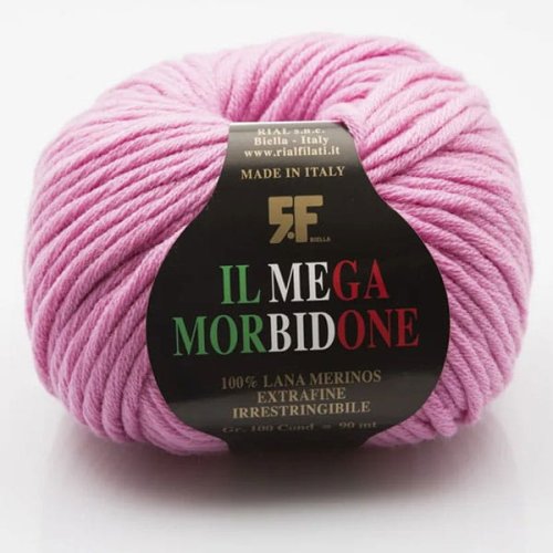 Rial Filati Mega Morbidone - 40 - głęboki róż