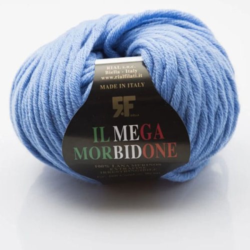 Rial Filati Mega Morbidone - 163 - błękitny