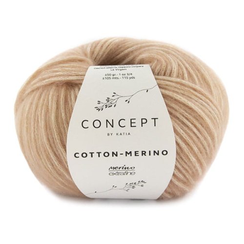 Katia Cotton Merino - średni róż - 137