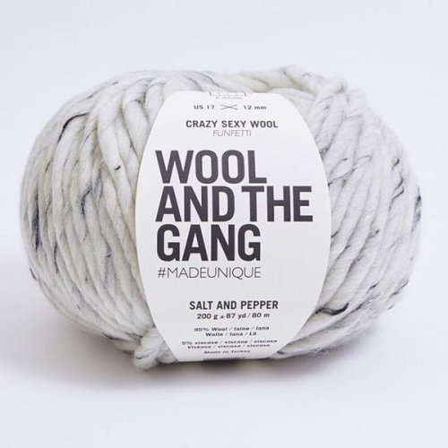 WATG - Crazy Sexy Wool - Funfetti Salt and Pepper