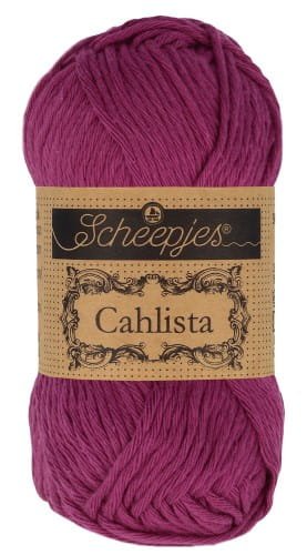 Scheepjes Cahlista - 128 - Tyrian Purple - 50g