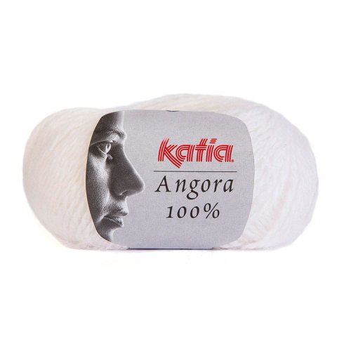 Katia Angora - biały - 1