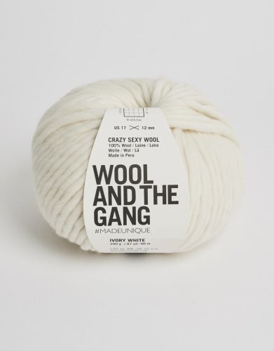 WATG - Crazy Sexy Wool - Ivory White