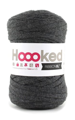 Hoooked RibbonXL - Charcoal Anthracite