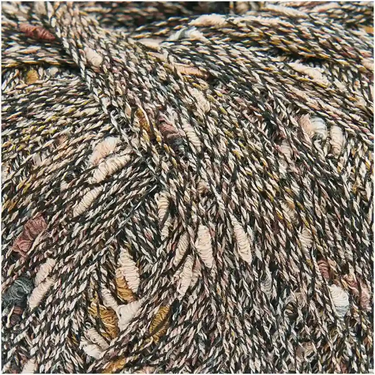 Brązowa włóczka z nopkami Make It Tweed 002 Rico Design