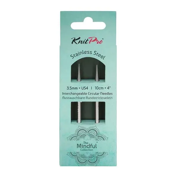 Krótkie druty wymienne 3,5mm z kolekcji KnitPro Mindful