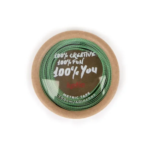 Dwustronna miara krawiecka 150 cm w kolorze mięty