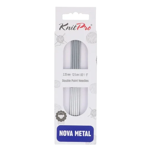 zestaw 5 drutów pończoszniczych KnitPro Nova, rozmiar 2,25 mm