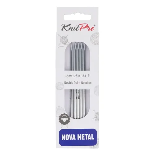 zestaw 5 drutów pończoszniczych KnitPro Nova, rozmiar 3,5 mm