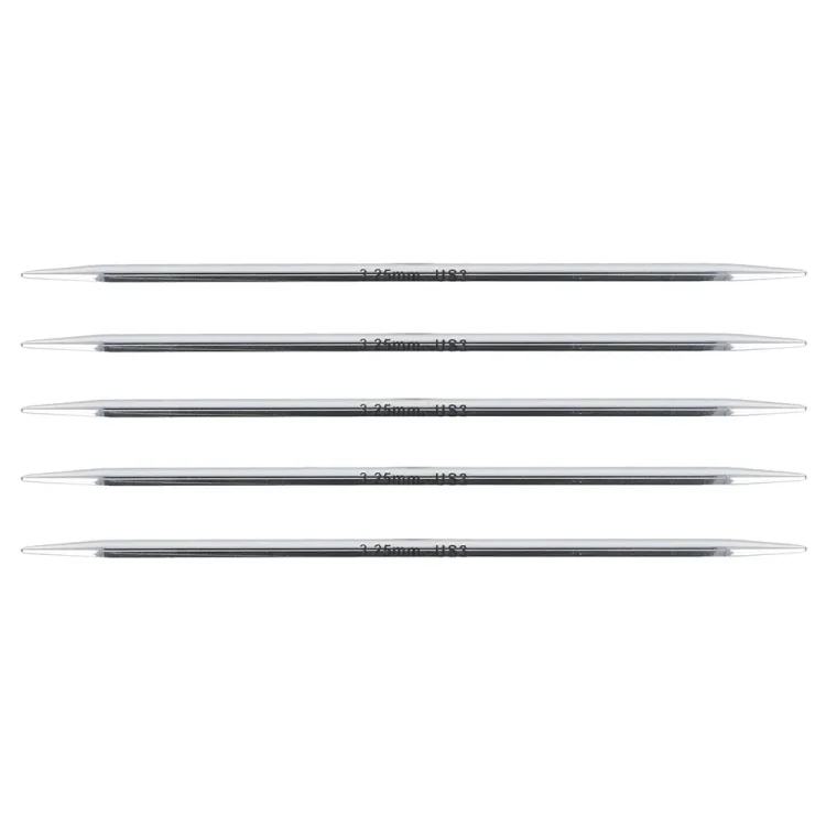 zestaw 5 drutów pończoszniczych KnitPro Nova, rozmiar 3,25 mm