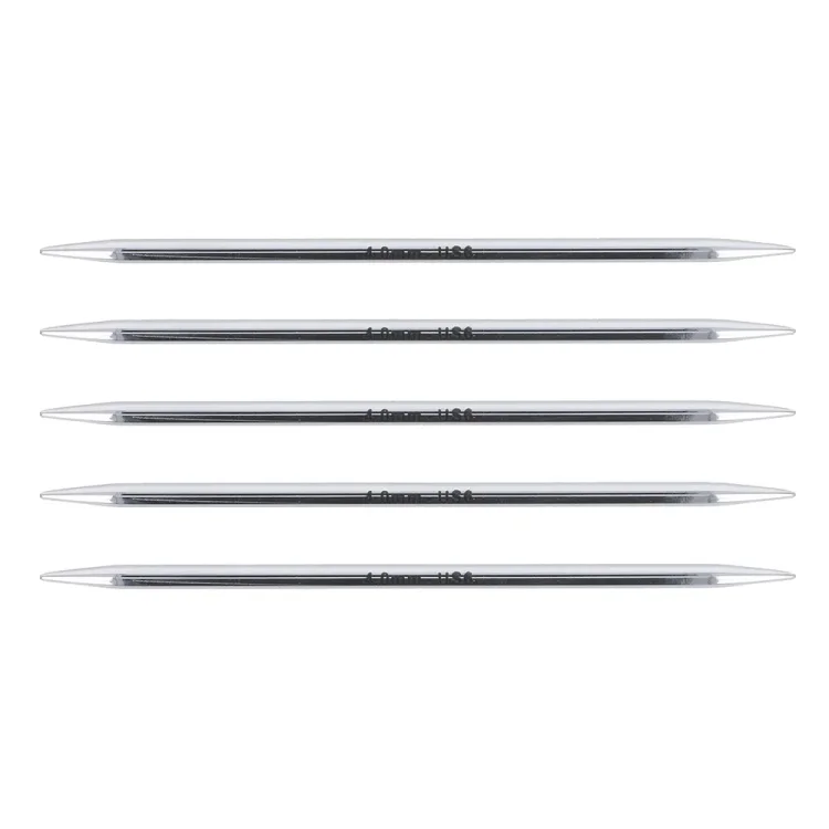 zestaw 5 drutów pończoszniczych KnitPro Nova, rozmiar 4 mm