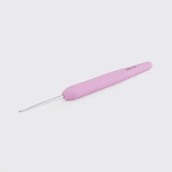 Aluminiowe szydełko z rączką w rozmiarze 2,25 mm, Knitpro Waves 2.0