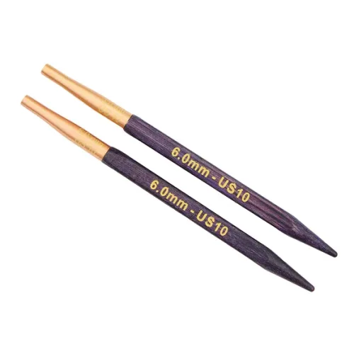 Druty wymienne KnitPro Jadore Cubics 6 mm / 10 cm