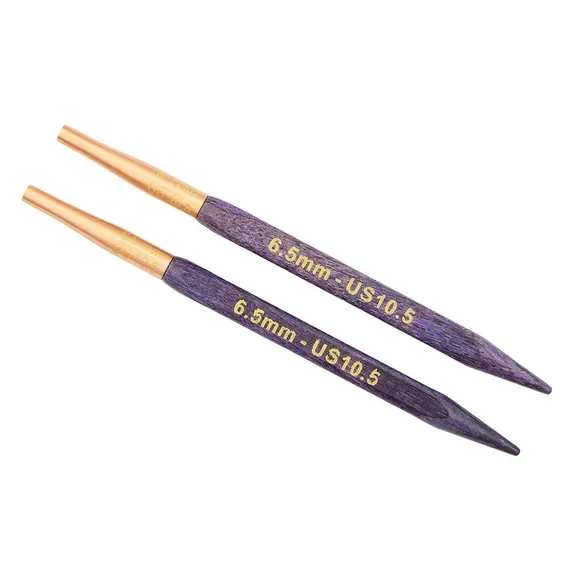 Druty wymienne KnitPro Jadore Cubics 6,5 mm / 10 cm