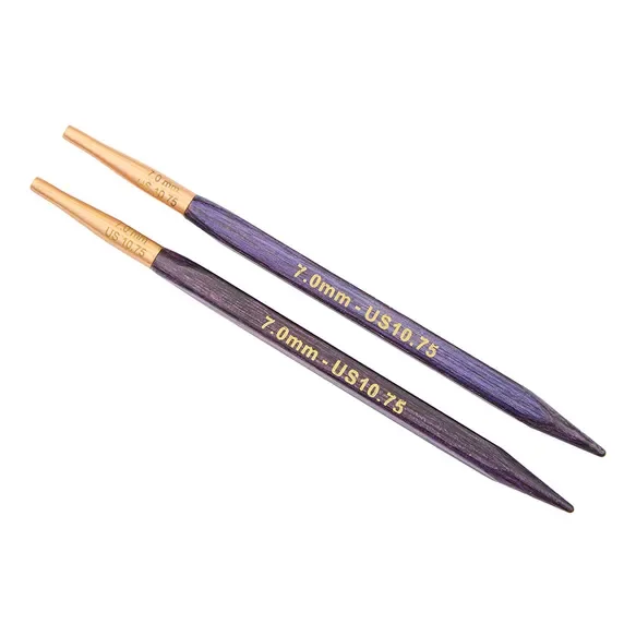 Druty wymienne KnitPro Jadore Cubics 7 mm / 13 cm