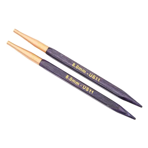 Druty wymienne KnitPro Jadore Cubics 8 mm / 13 cm