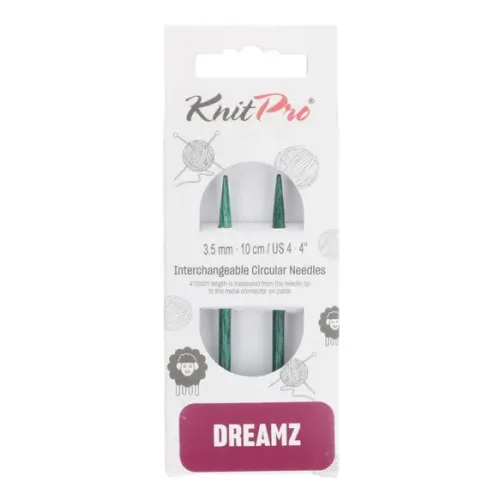 Druty wymienne KnitPro Dreamz 3,5 mm / 10 cm