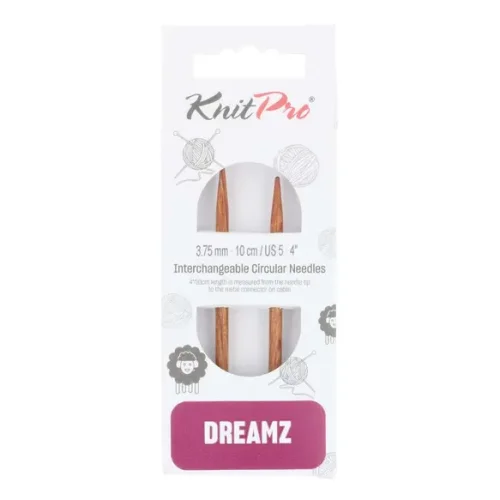 Druty wymienne KnitPro Dreamz 3,75 mm / 10 cm