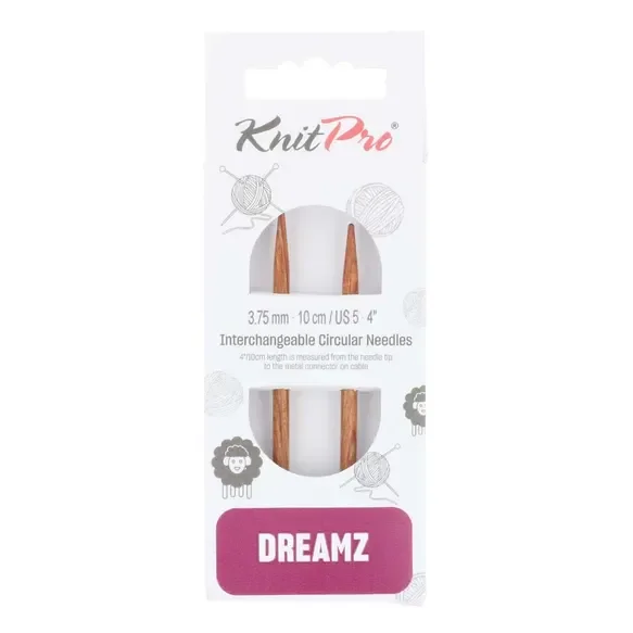 Druty wymienne KnitPro Dreamz 3,75 mm / 10 cm