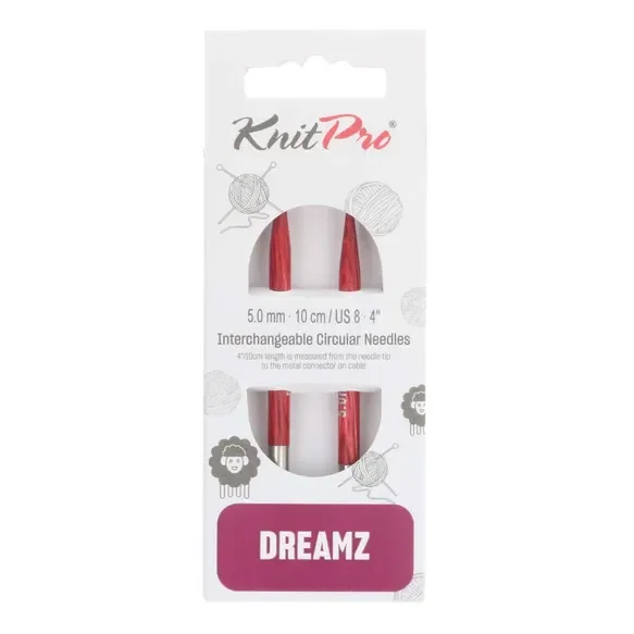 Druty wymienne KnitPro Dreamz 5 mm / 10 cm