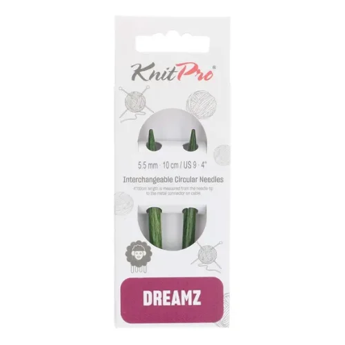 Druty wymienne KnitPro Dreamz 5,5 mm / 10 cm