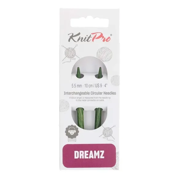 Druty wymienne KnitPro Dreamz 5,5 mm / 10 cm