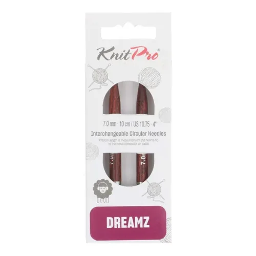 Druty wymienne KnitPro Dreamz 7 mm / 10 cm